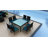 Kaneb Wicker Patio Dining Set with Square Table , Cushions Included-1238269943-1333209758-1333209751