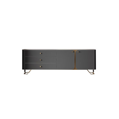 Meuble télé de chambre de style américain