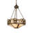 3 - Light Antique Copper Bowl Pendant