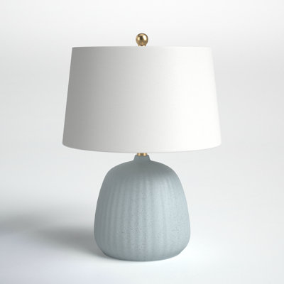 Bova Ceramic Table Lamp - Coastal Cottage Charm