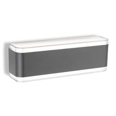 Graphite 7cm H Integrated LED Outdoor Sconce