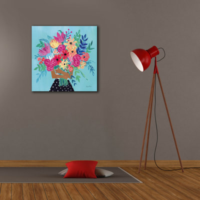 «A Bunch Of Flowers 4» par Farida Zaman, art mural sur toile
