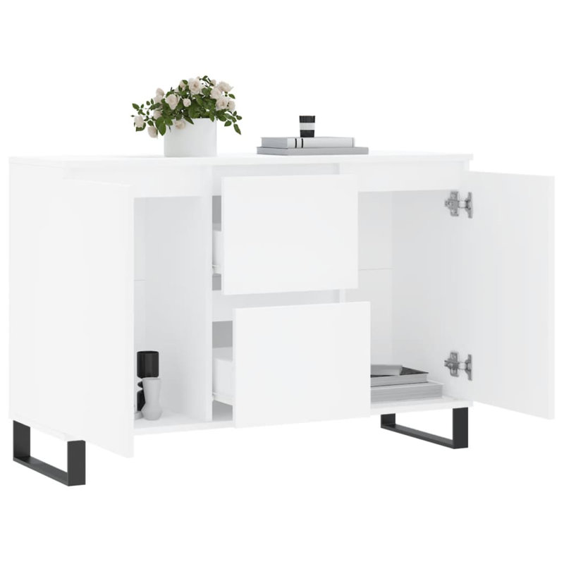 Mamuka 104cm Sideboard, White