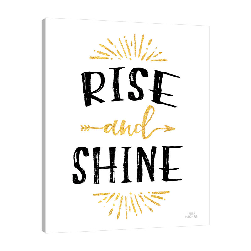 "Morning Motivation II", toile tendue par Laura Marshall