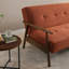 Roger 3 Seater Twill Textured Weave Sofa Bed-55874084