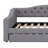 Upholstered Daybed With LED Belt And Trundle-997306289