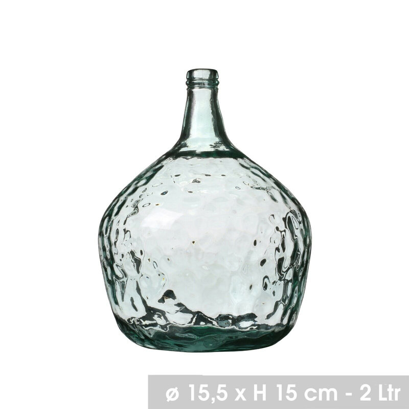 Cleckheat Glass Table Vase, 15cm x 15.5cm