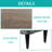 Verdel Solid Wood Coffee Table-827257263