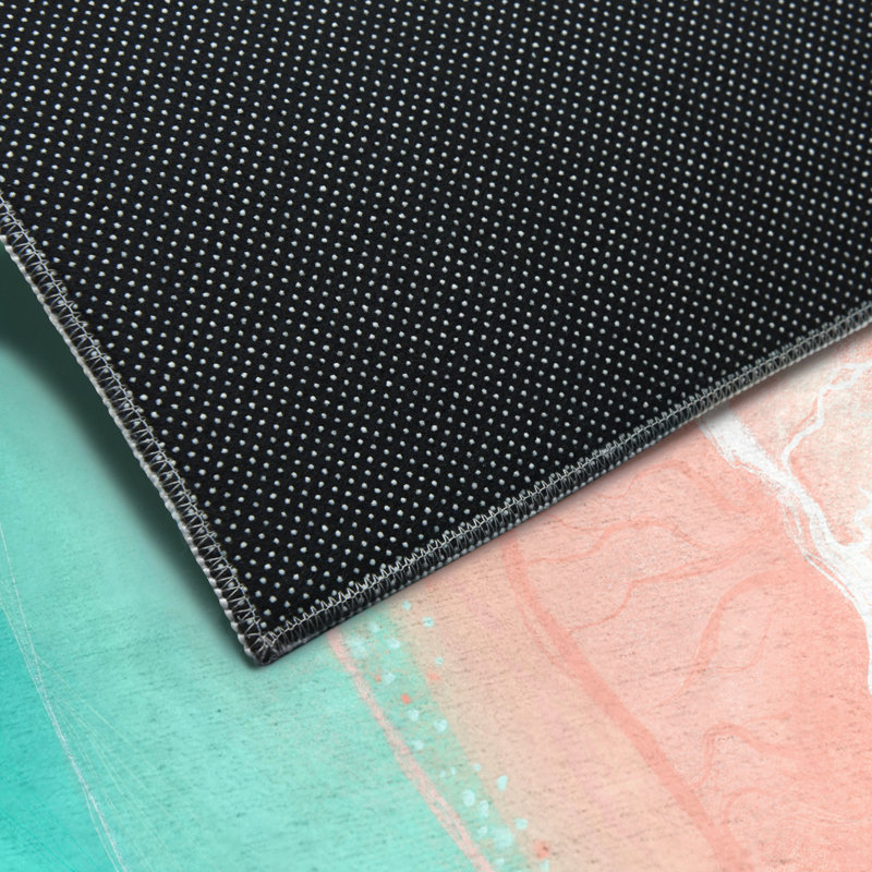 Tapis rectangulaire Dree avec envers antidérapant, Rectangle 5 pi x 7 pi 6 po
