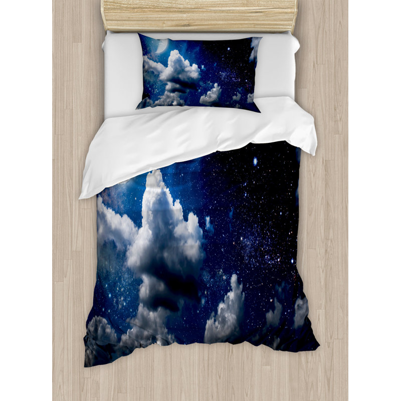 Modern & Contemporary Duvet Cover, Twin Duvet Cover + 1 Standard Sham