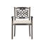 Chaise de patio empilable avec coussin-84938656