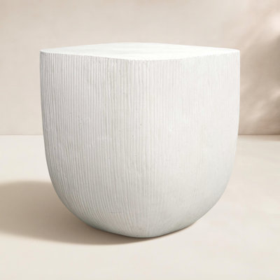 Ayer Uttermost Alma Concrete Outdoor Side Table