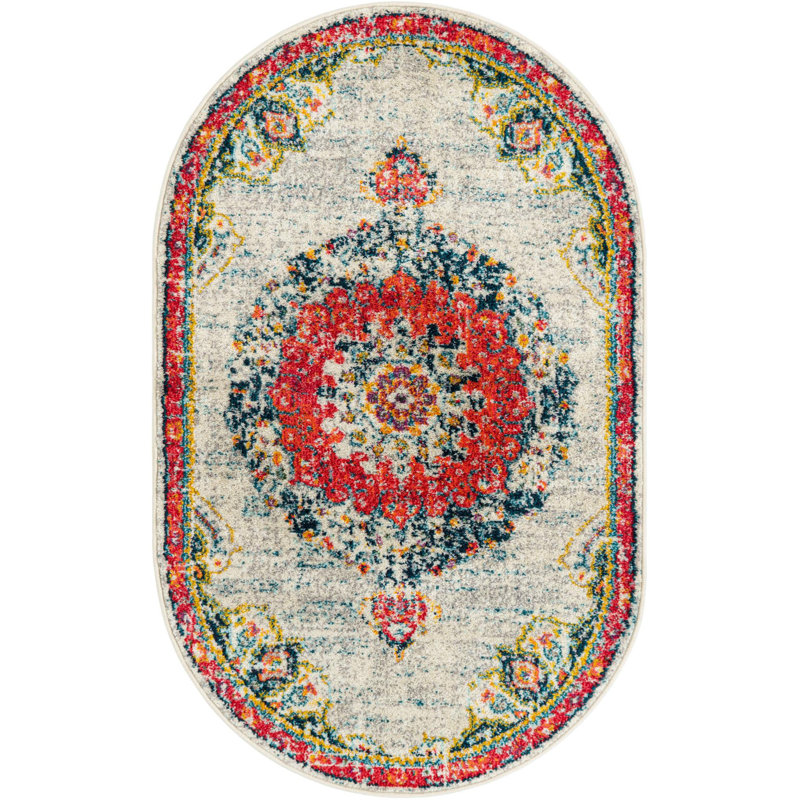 Pennylane Oriental Indoor Rug, Oval 3'3" x 5'3"