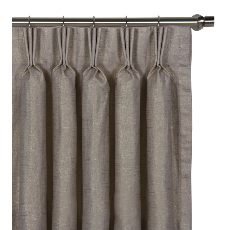 Reflection Room Darkening Curtain, 40" W x 120" L, Taupe