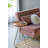 Side Table With Tripod Steel Legs