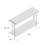 Cordell 54'' Marble Top Console Table