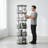 5-tier 360-degree Rotating Bookcase Tower-1882293603