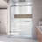 Encore 50" W x 76" H Bypass Frameless Shower Door with ClearMax™ Technology-160916733-140431927