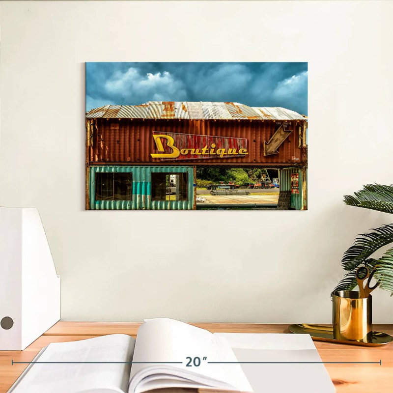 Lelar Western Container Boutique, 8" H x 12" W