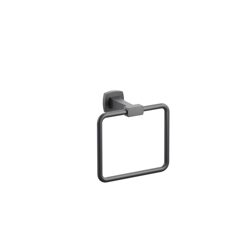 Towel Ring, Flat Black