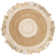Jaziel Hand Woven Cotton/Jute Rug in Beige/Natural