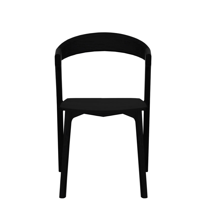 Bok 5 - Piece Dining Set, Black, 30" H x 55.5" L x 31.5" W