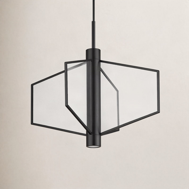 Euna 4 - Light LED Novelty Pendant, Black