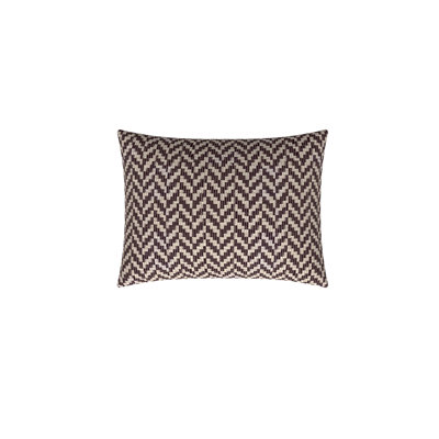 Hortense Chevron Feather Throw Pillow