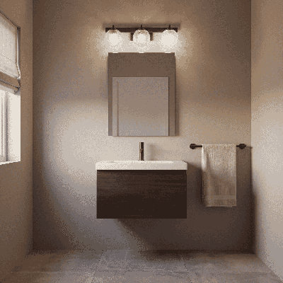 Luminaire pour meuble-lavabo Darien