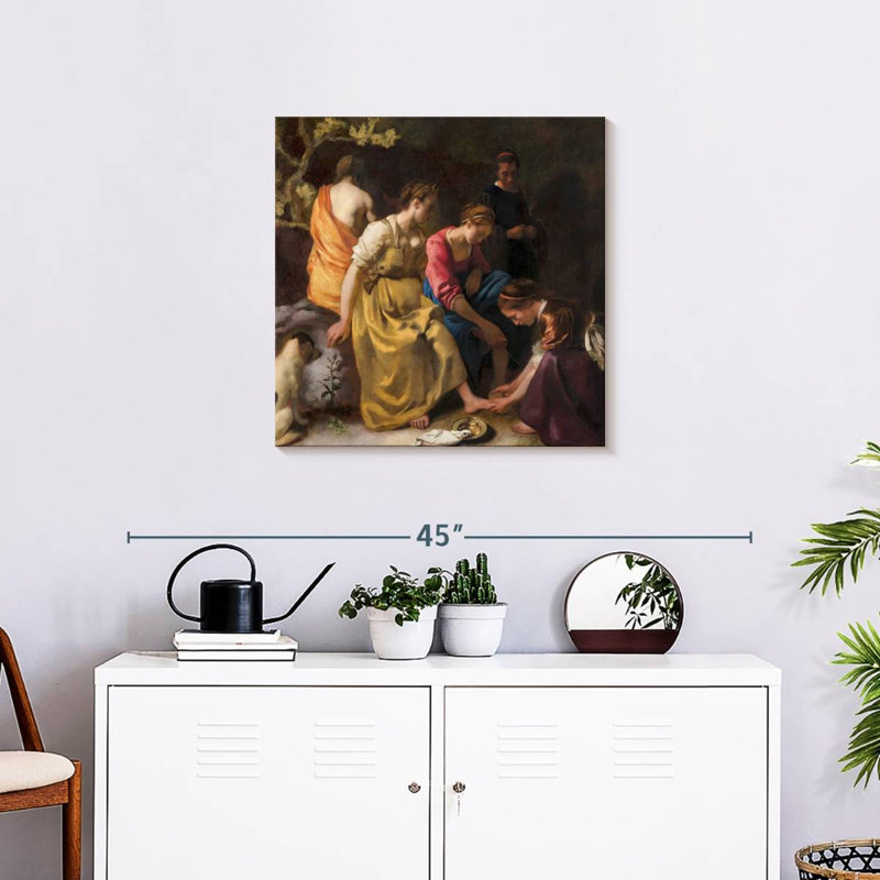 Diane et ses nymphes 1653-1654, H 24 po x l 24 po