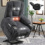 Grand fauteuil inclinable électrique avec massage et chaleur-1481942616