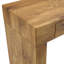 Ensemble de 4 pièces de chaise de bar en cuir PU, jumelé à une table de bar à grain de bois, avec fonction de rangement, convient aux restaurants et aux cafés-691976819