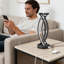 Lampe de table à DEL 15,9 "à contrôle tactile moderne avec ports USB