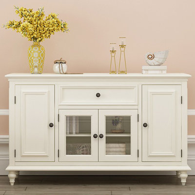 American Minimalist Birch Multi-Functional Sideboard