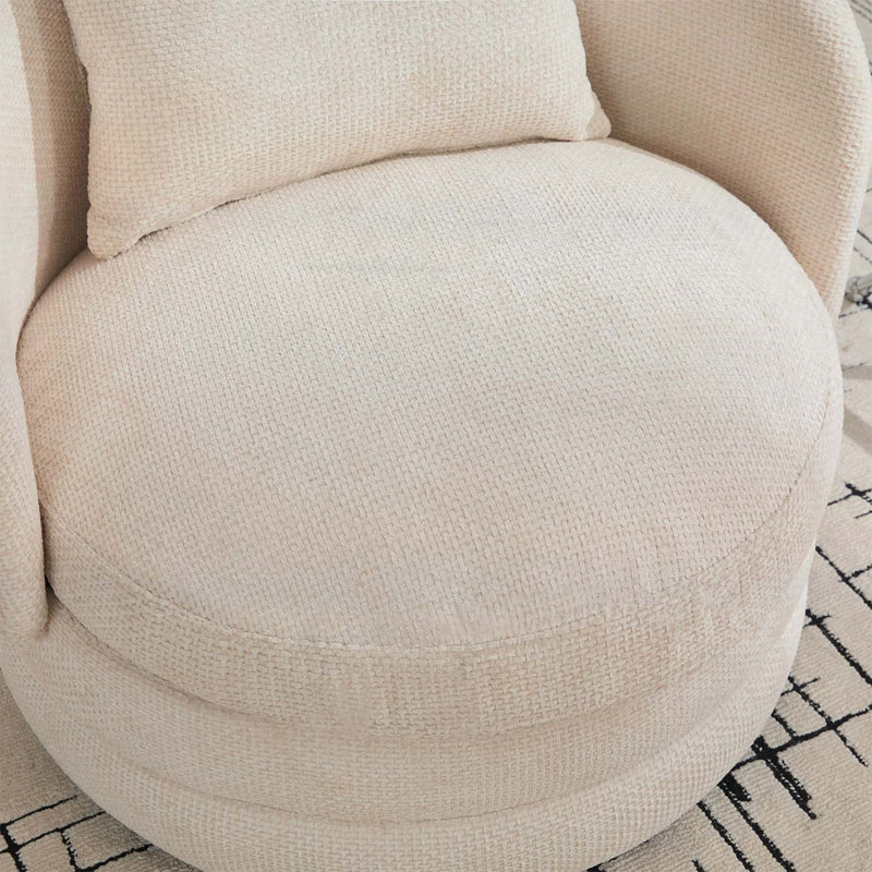 Fauteuil d'appoint Modern, Beige