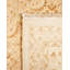 Tapis beige / brun / blanc noué à la main de conception unique 9 pi x 12 pi 1 po Hayner