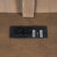 Lit de jour en bois pleine grandeur avec tablettes de rangement, USB, DEL et lit gigogne