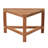 23.5'' W Teak Corner Shower Bench