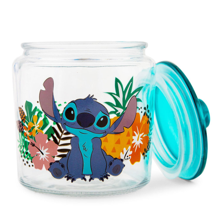 Silver Buffalo Disney Lilo & Stitch Tropical 2-ounce Plastic Mini