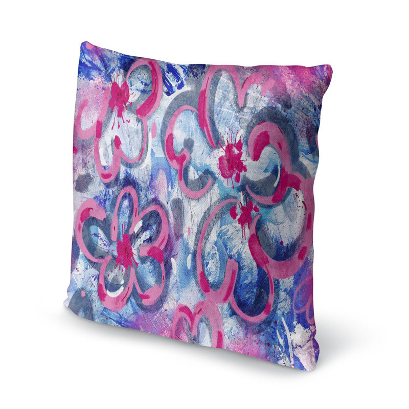 Outdoor Reversible Throw Pillow, 26" x 26"