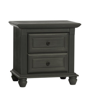 Hansford 2 Drawer Nightstand
