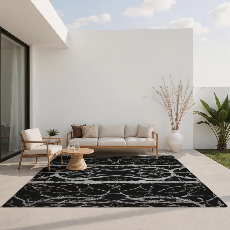 Tapis intérieur et extérieur Shade Grace, Rectangle 4pi x 6 pi