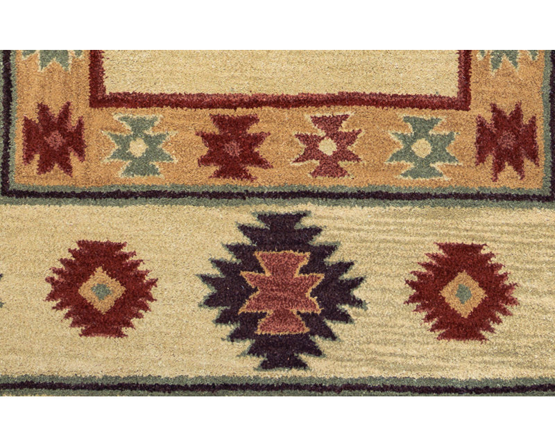 Eastman Wool Southwestern Indoor Rug, Rectangle 8' x 10'