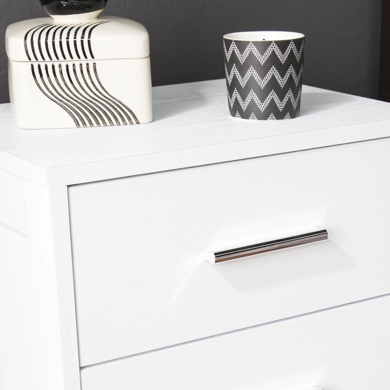 Rossignol 15.75'' W Nightstand, White