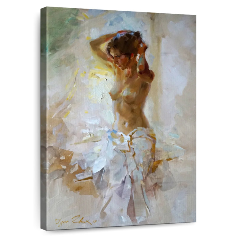Leisha Model By The Window, 36" H x 24" W