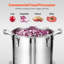 Food Processor Vegetable Chopper 15.9 Quart Food-Grade Stainless Steel Blender