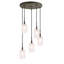Luminaire suspendu cylindre grappe 5 lumières Herr-1185707479-1185707474