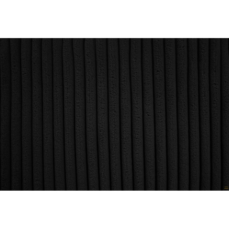 Ensemble de canapé 2 pièces 1X, Noir