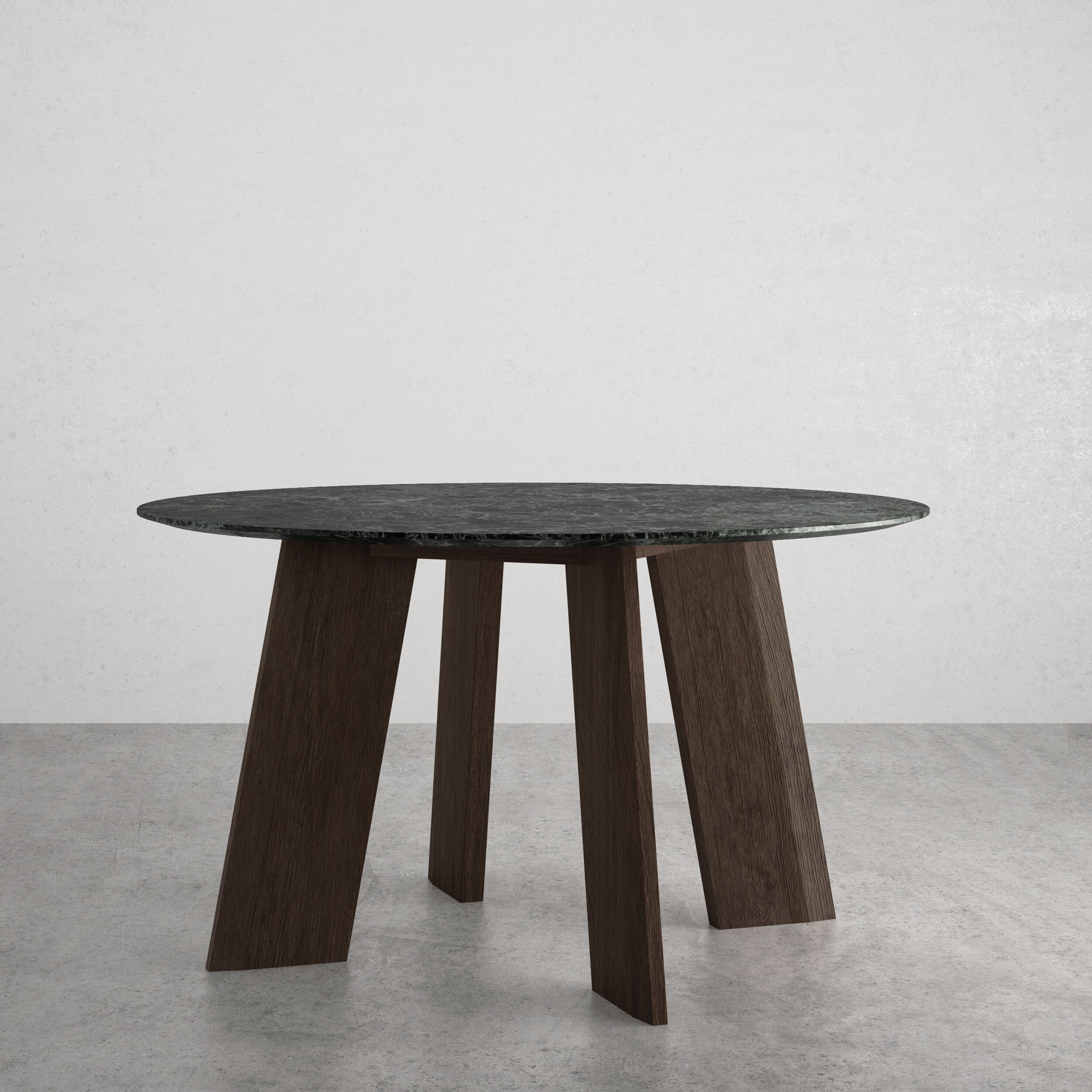 Modern Fin Round Dining Table