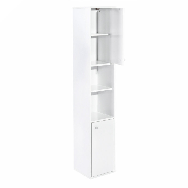 Armoire de rangement blanche Raquela